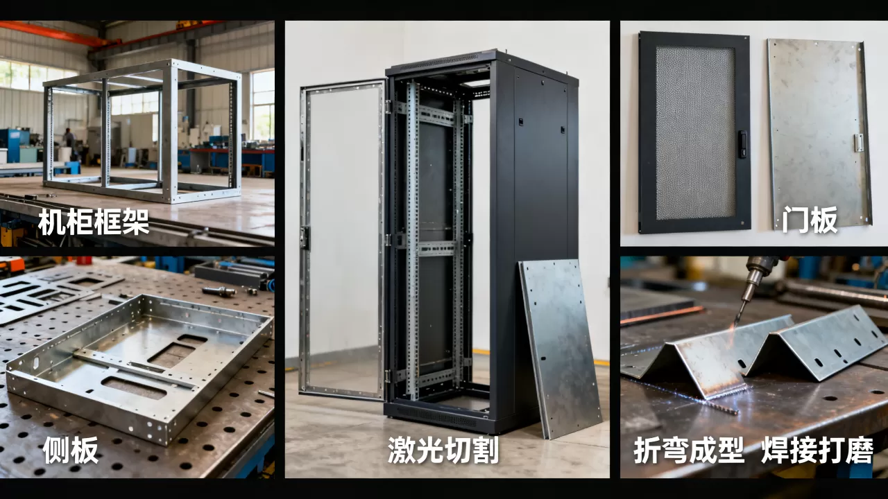 服务器机柜钣金包含哪些部分?,加工工艺有哪些? 服务器机柜钣金包含哪些部分?,加工工艺有哪些?