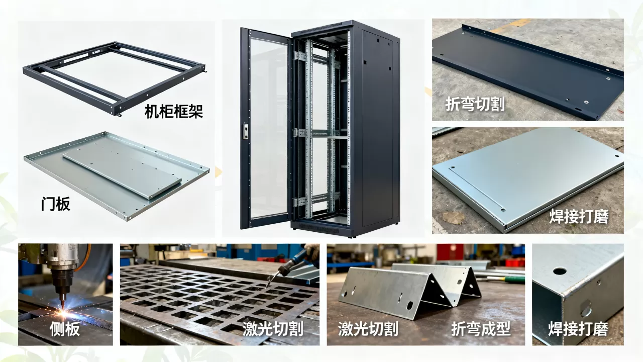 服务器机柜钣金包含哪些部分?,加工工艺有哪些? 服务器机柜钣金包含哪些部分?,加工工艺有哪些?