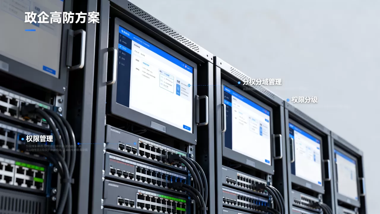 政企高防方案如何实现分权分域管理,权限分级管理怎么做 政企高防方案如何实现分权分域管理,权限分级管理怎么做