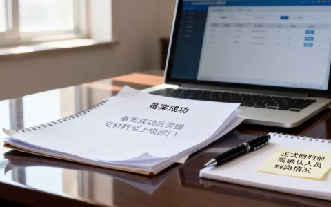 备案成功后该怎么做，正式回归有哪些注意事项？