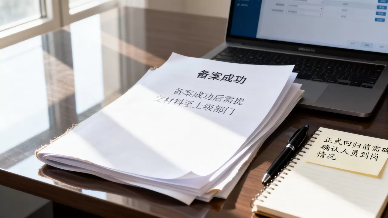 备案成功后该怎么做,正式回归有哪些注意事项? 备案成功后该怎么做,正式回归有哪些注意事项?