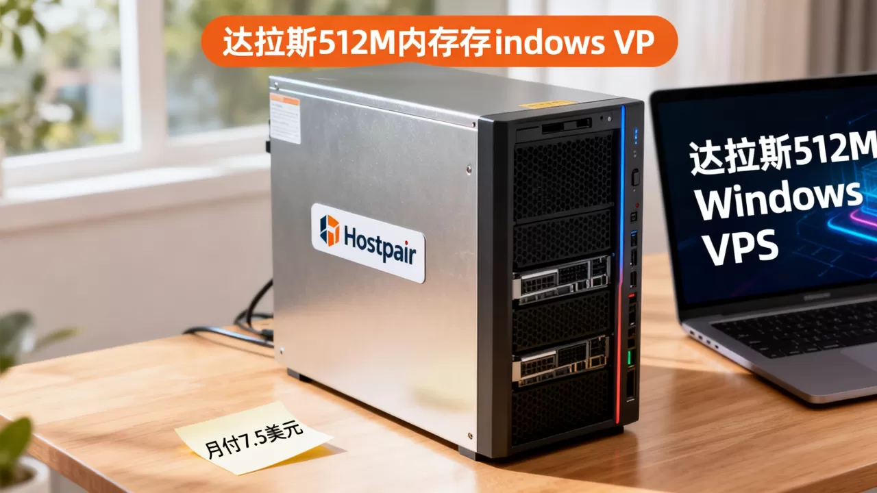 Hostpair达拉斯512M内存Windows VPS月付7.5美元靠谱吗,便宜Windows VPS有哪些 Hostpair达拉斯512M内存Windows VPS月付7.5美元靠谱吗,便宜Windows VPS有哪些