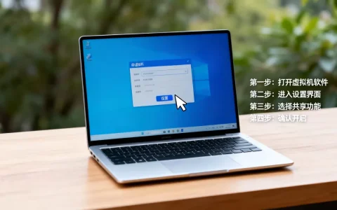 虚拟机如何开启共享功能，具体操作步骤是什么？