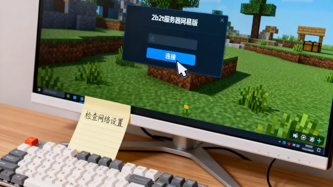 2b2t服务器网易版怎么进电脑?进不去怎么办? 2b2t服务器网易版怎么进电脑?进不去怎么办?