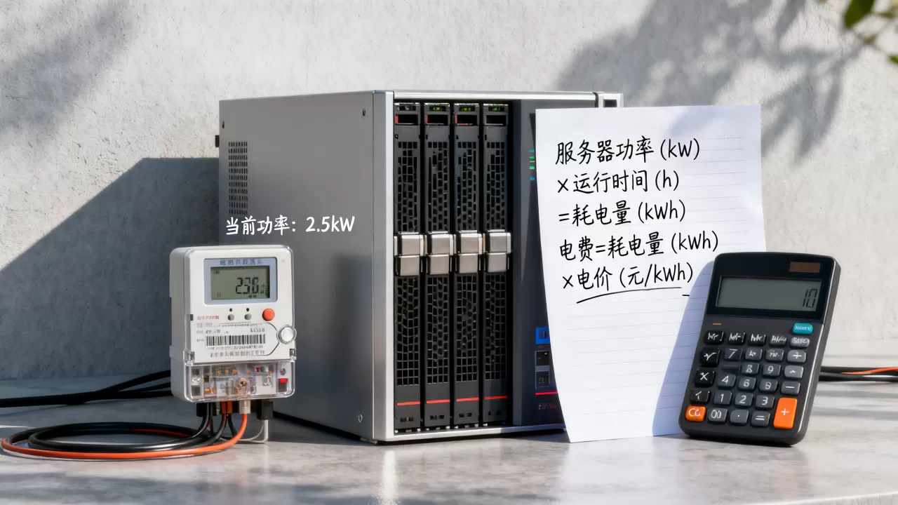 服务器运行一小时要用多少电,电费计算公式是什么 服务器运行一小时要用多少电,电费计算公式是什么
