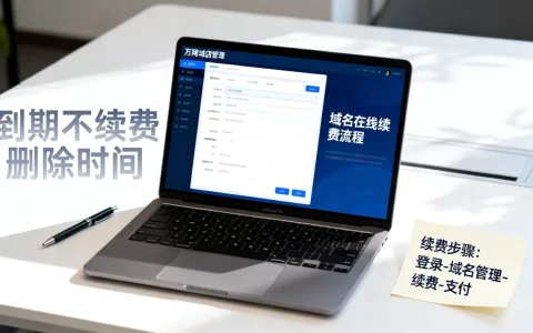 万网域名到期后怎么在线续费，域名到期不续费多久会被删除？