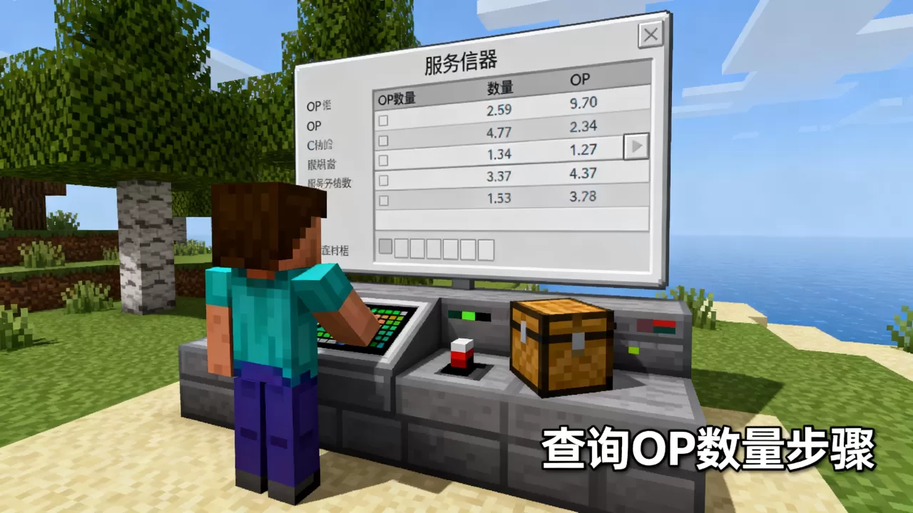 我的世界服务器哪里能看OP数量,怎么查询 我的世界服务器哪里能看OP数量,怎么查询