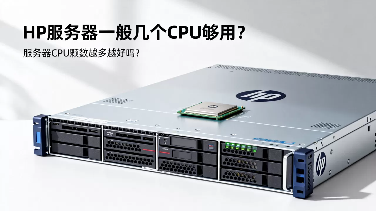 HP服务器一般几个CPU够用,服务器CPU颗数越多越好吗? HP服务器一般几个CPU够用,服务器CPU颗数越多越好吗?