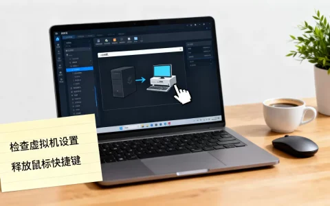虚拟机鼠标被占用怎么解决，虚拟机鼠标出不来怎么办