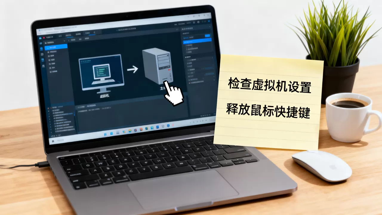 虚拟机鼠标被占用怎么解决,虚拟机鼠标出不来怎么办 虚拟机鼠标被占用怎么解决,虚拟机鼠标出不来怎么办