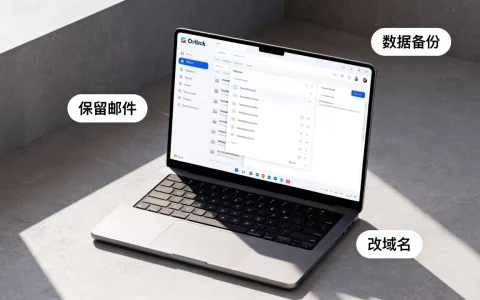 Outlook改域名怎样保留邮件，改域名后数据会丢吗