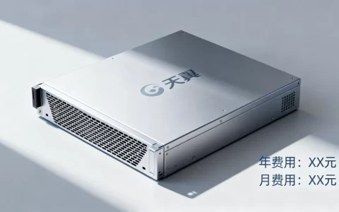 天翼服务器一年要多少钱，一个月多少钱？