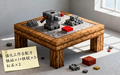 我的世界云梦服务器强化工作台怎么制作？,配方是什么