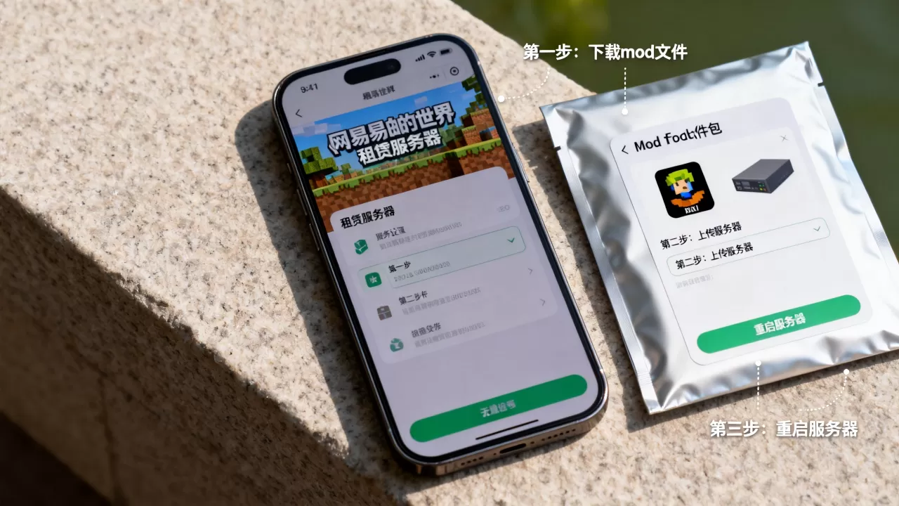 手机版网易我的世界租赁服务器如何加mod?,怎么做 手机版网易我的世界租赁服务器如何加mod?,怎么做