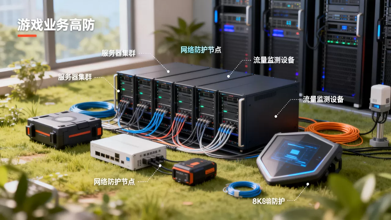 游戏业务高防重点照顾哪些环节,如何选择高防方案? 游戏业务高防重点照顾哪些环节,如何选择高防方案?