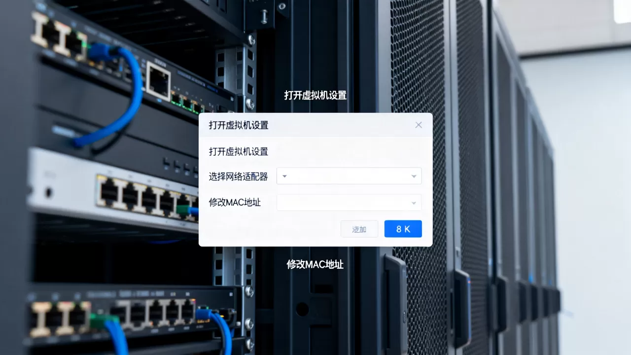 虚拟机克隆的服务器怎么改mac地址呢,有什么方法? 虚拟机克隆的服务器怎么改mac地址呢,有什么方法?