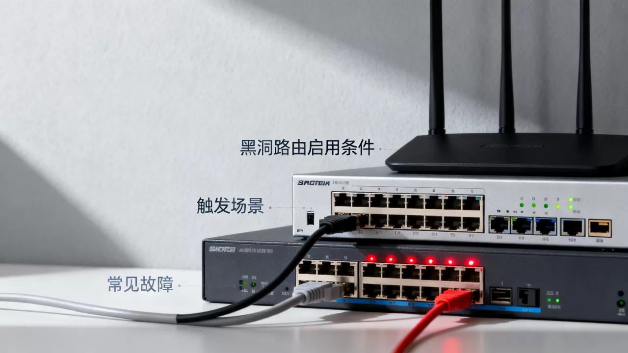 黑洞路由何时会被启用?有哪些触发条件,常见故障场景是什么 黑洞路由何时会被启用?有哪些触发条件,常见故障场景是什么