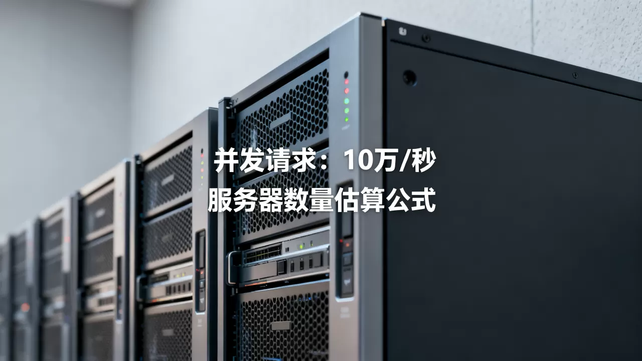 每秒10万并发请求要多少台服务器?,怎么估算? 每秒10万并发请求要多少台服务器?,怎么估算?