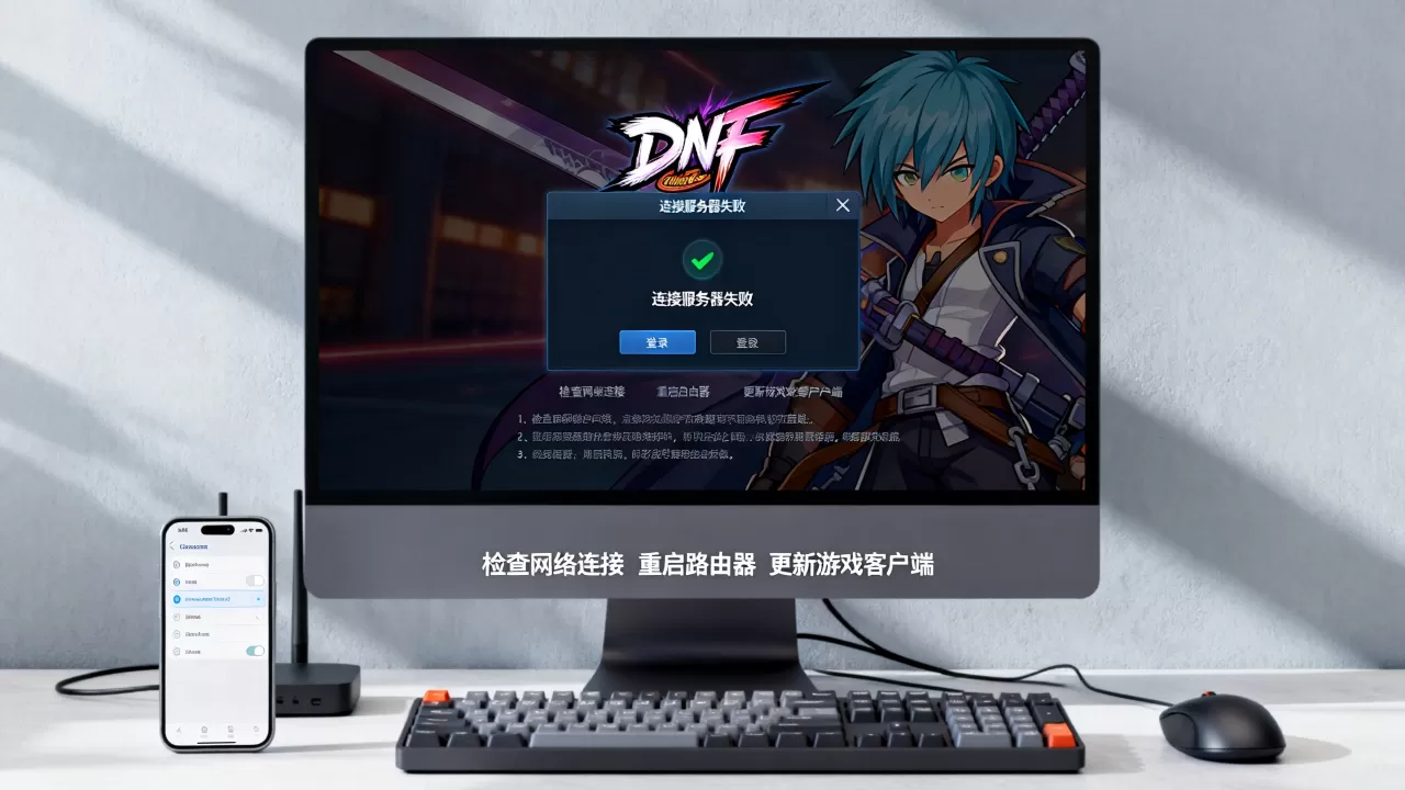 DNF更新后连不上服务器怎么办,dnf连接服务器失败怎么解决 DNF更新后连不上服务器怎么办,dnf连接服务器失败怎么解决