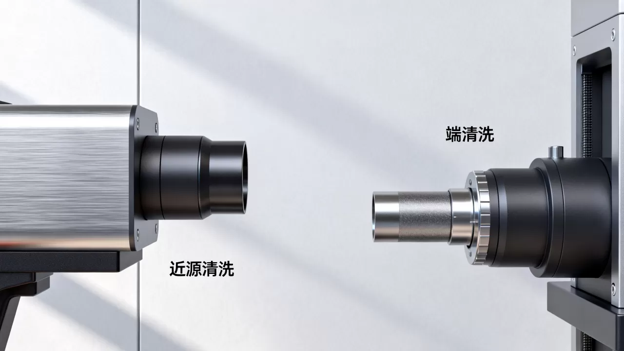 近源清洗和端清洗在延迟上的差异在哪呢,为什么? 近源清洗和端清洗在延迟上的差异在哪呢,为什么?