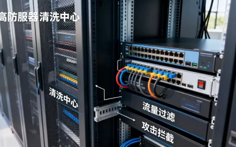 清洗中心在高防服务器中有何作用，高防服务器清洗原理是什么？