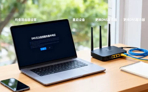 网络DNS无法连接服务器未响应怎么回事，怎么解决？