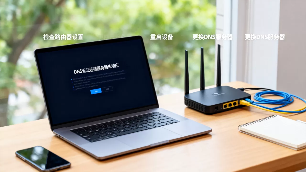 网络DNS无法连接服务器未响应怎么回事,怎么解决? 网络DNS无法连接服务器未响应怎么回事,怎么解决?