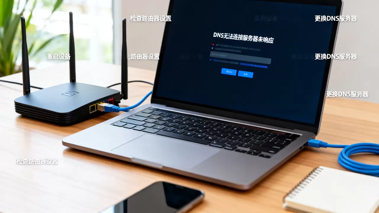 网络DNS无法连接服务器未响应怎么回事,怎么解决? 网络DNS无法连接服务器未响应怎么回事,怎么解决?