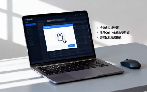 虚拟机锁住鼠标怎么解决？，虚拟机鼠标锁死如何解除