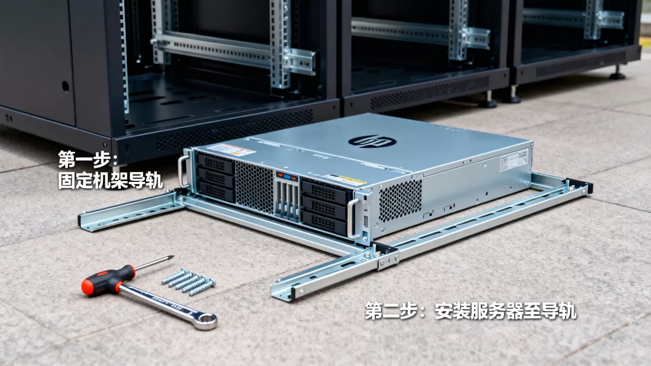 惠普2u机架式服务器如何上架?,上架步骤有哪些 惠普2u机架式服务器如何上架?,上架步骤有哪些