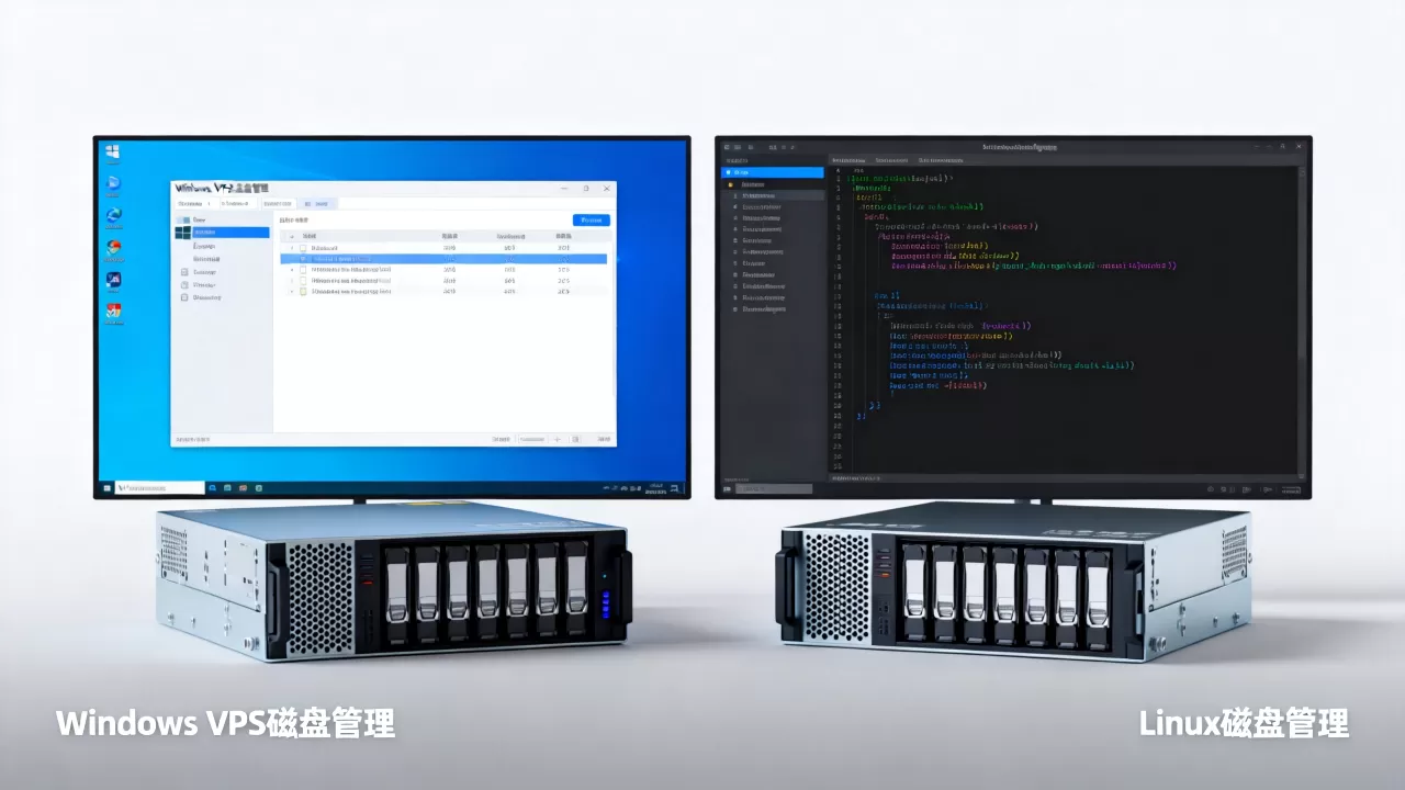 Windows VPS与Linux磁盘管理差在哪,怎么选? Windows VPS与Linux磁盘管理差在哪,怎么选?