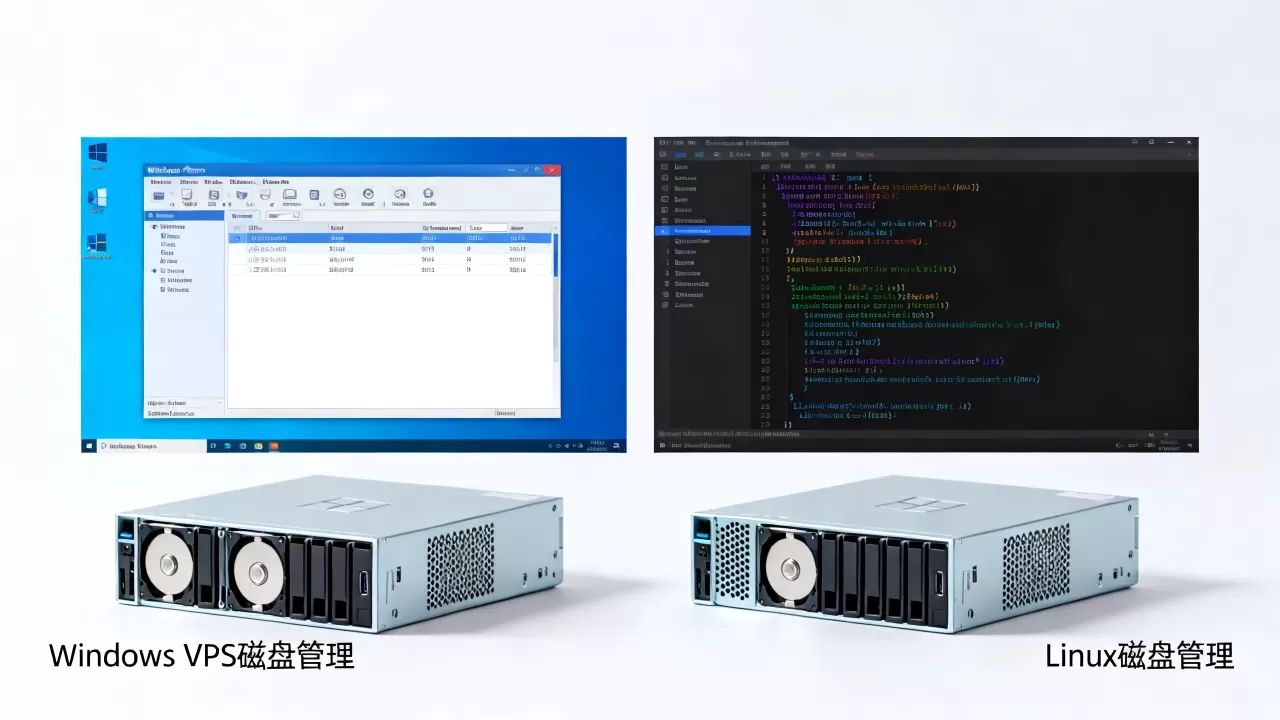 Windows VPS与Linux磁盘管理差在哪,怎么选? Windows VPS与Linux磁盘管理差在哪,怎么选?