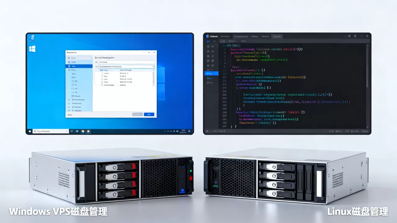 Windows VPS与Linux磁盘管理差在哪,怎么选? Windows VPS与Linux磁盘管理差在哪,怎么选?