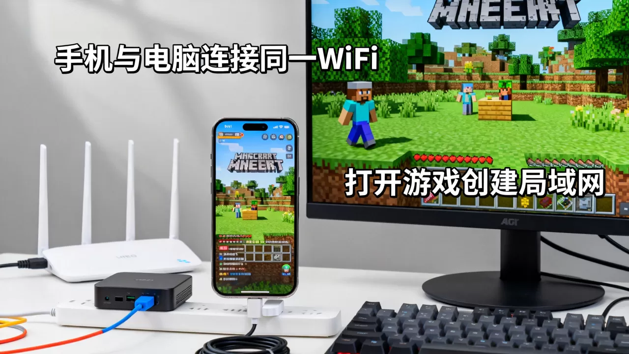 我的世界局域网联机服务器怎么弄,手机电脑能一起玩吗 我的世界局域网联机服务器怎么弄,手机电脑能一起玩吗