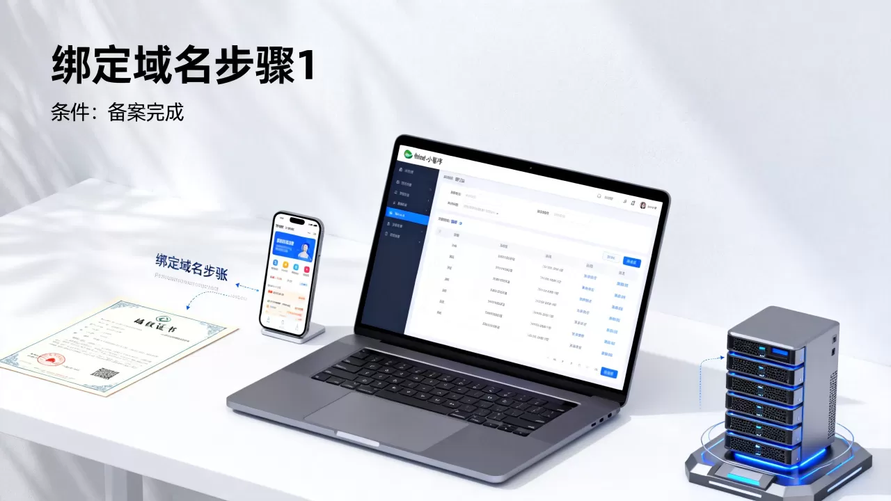 微信小程序如何绑定域名,需要满足哪些条件? 微信小程序如何绑定域名,需要满足哪些条件?