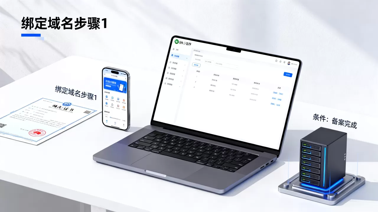 微信小程序如何绑定域名,需要满足哪些条件? 微信小程序如何绑定域名,需要满足哪些条件?