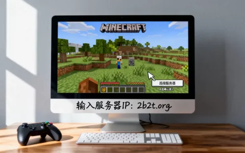 如何进入我的世界2b2t服务器？,服务器ip地址是什么