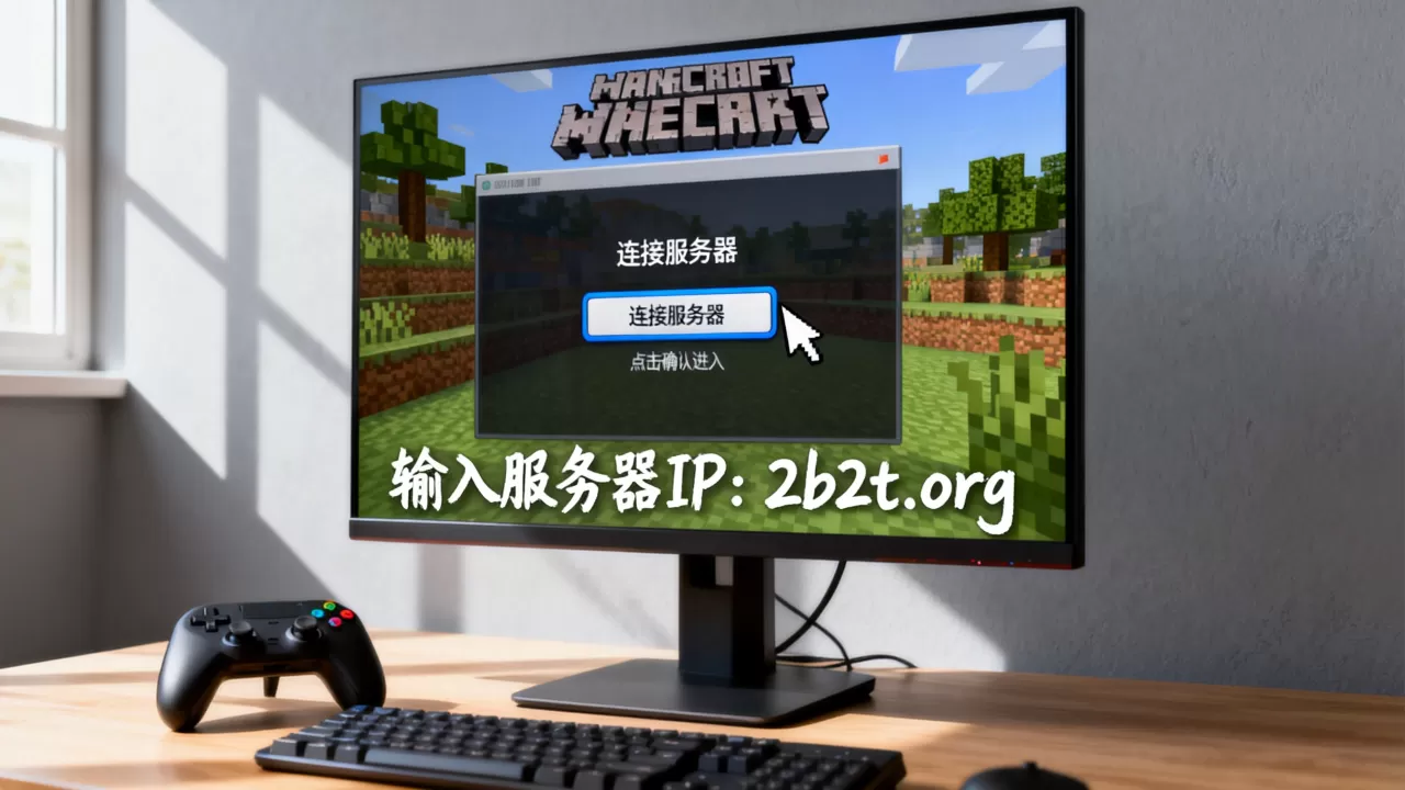 如何进入我的世界2b2t服务器?,服务器ip地址是什么 如何进入我的世界2b2t服务器?,服务器ip地址是什么