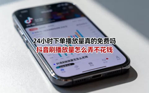 24小时下单播放量真的免费吗，抖音刷播放量怎么弄不花钱