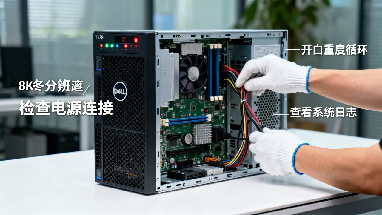 戴尔t138服务器为何开机重启循环,重启循环怎么解决 戴尔t138服务器为何开机重启循环,重启循环怎么解决