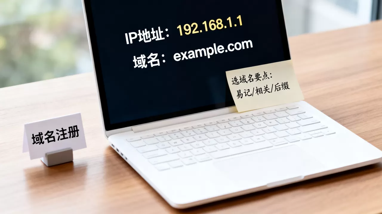 域名和IP地址有何区别?,怎么选合适的域名? 域名和IP地址有何区别?,怎么选合适的域名?