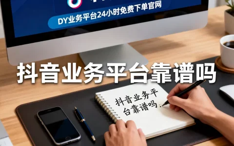 DY业务平台24小时免费下单官网是真的吗，抖音业务平台靠谱吗