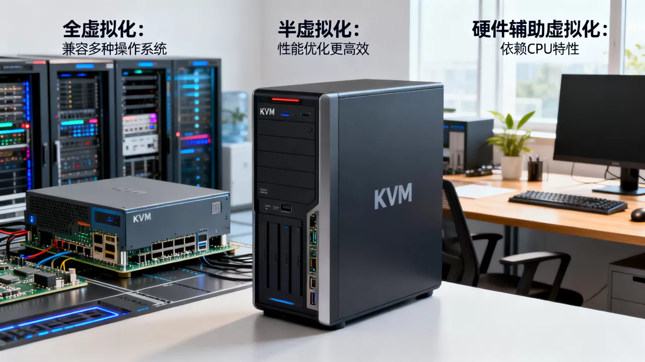 KVM虚拟机有哪几类,不同场景怎么选择? KVM虚拟机有哪几类,不同场景怎么选择?