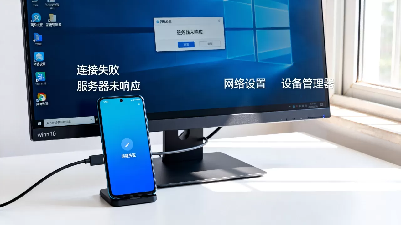 安卓连接win10服务器失败怎么解决,原因是什么? 安卓连接win10服务器失败怎么解决,原因是什么?