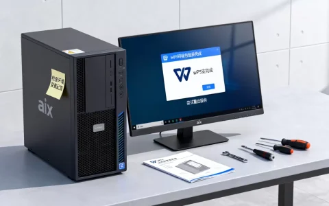 aix服务器装完wps软件包后怎么操作，安装后无法打开怎么办