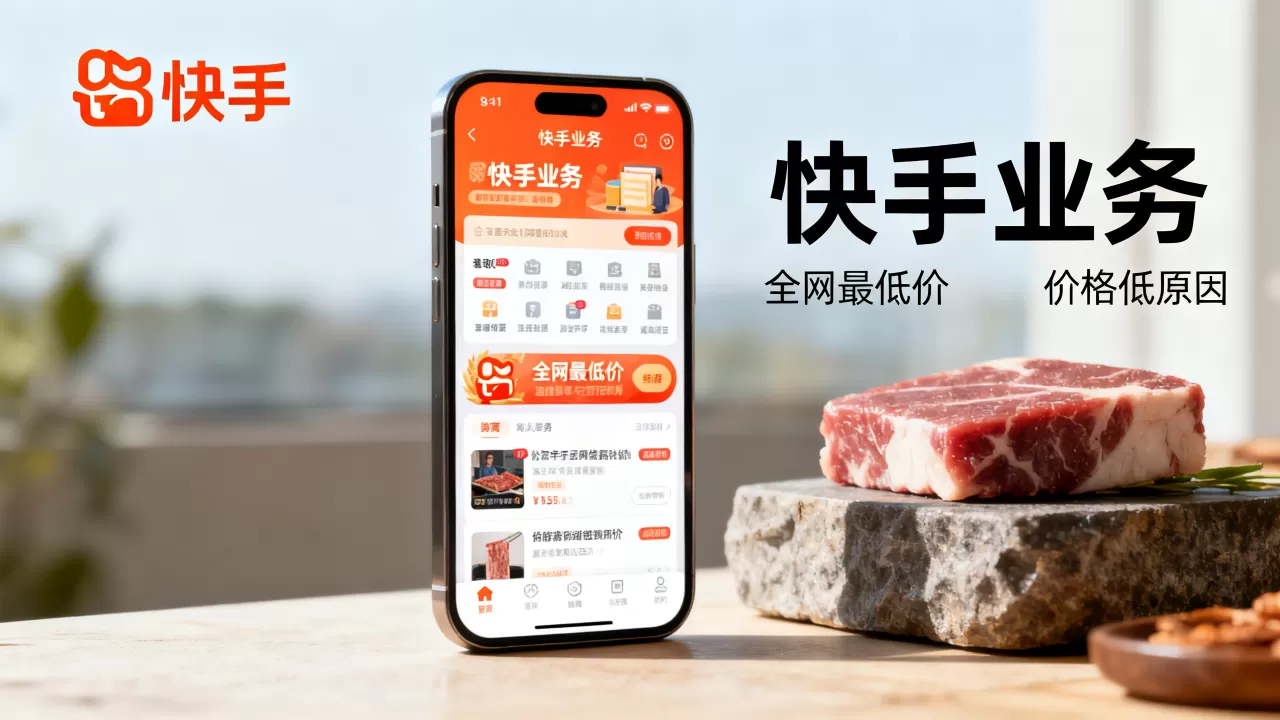 快手业务真的全网最低价吗,价格为什么这么低? 快手业务真的全网最低价吗,价格为什么这么低?