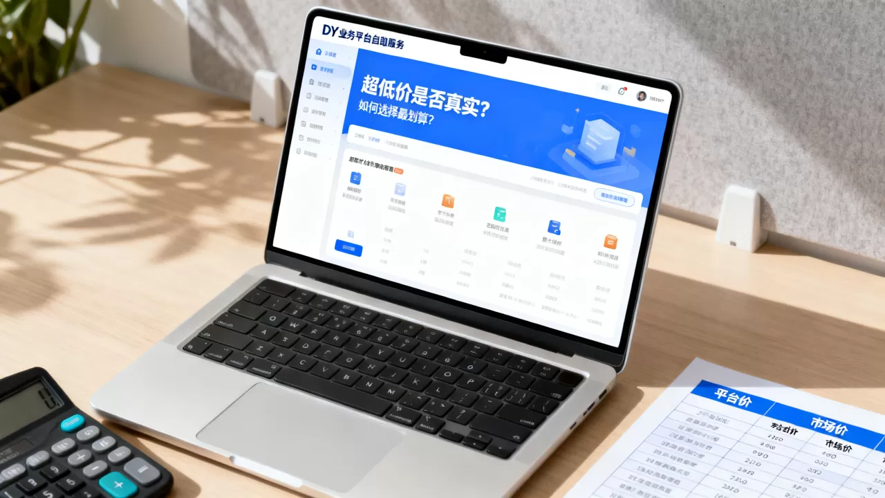 DY业务平台低价自助真的超低价吗,怎么选最划算? DY业务平台低价自助真的超低价吗,怎么选最划算?