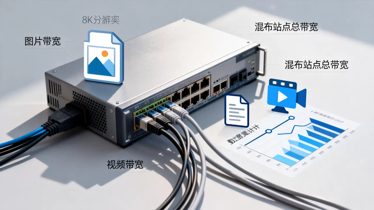 图片与短视频混布站点带宽如何一起计算,带宽大小怎么估算? 图片与短视频混布站点带宽如何一起计算,带宽大小怎么估算?