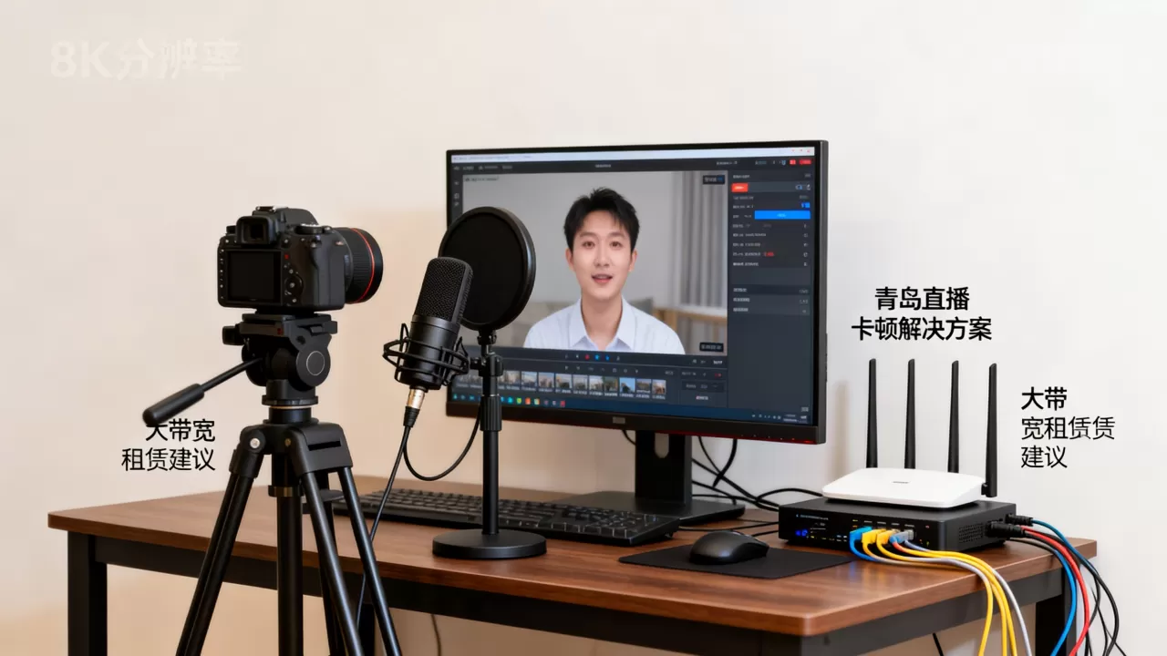 青岛直播卡顿严重怎么解决,租大带宽有用吗? 青岛直播卡顿严重怎么解决,租大带宽有用吗?