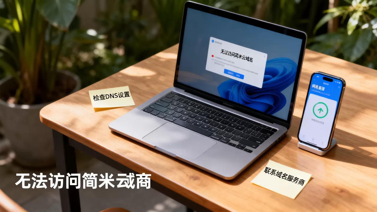 为什么简米云域名突然找不到了,怎么解决? 为什么简米云域名突然找不到了,怎么解决?